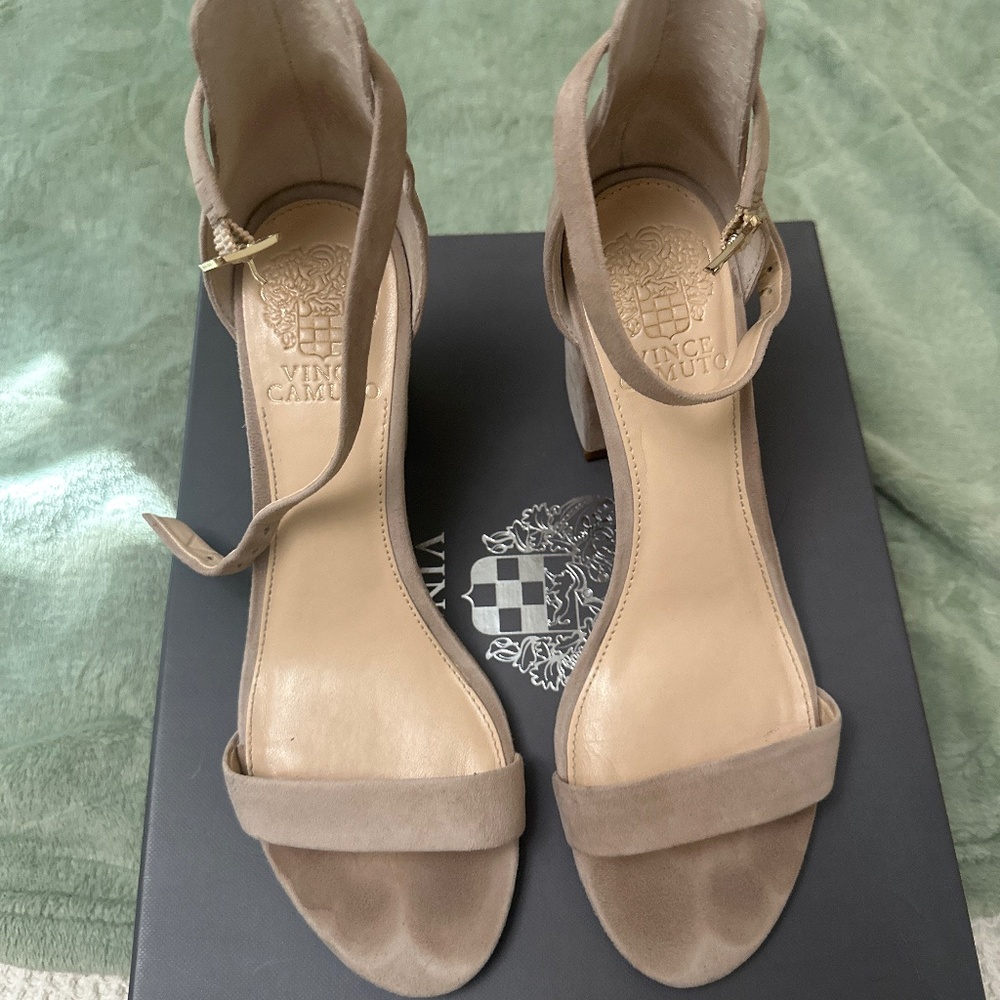 Vince Camuto block heels